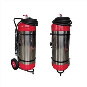 75L/100L Мобилен пожарогасител от неръждаема стомана